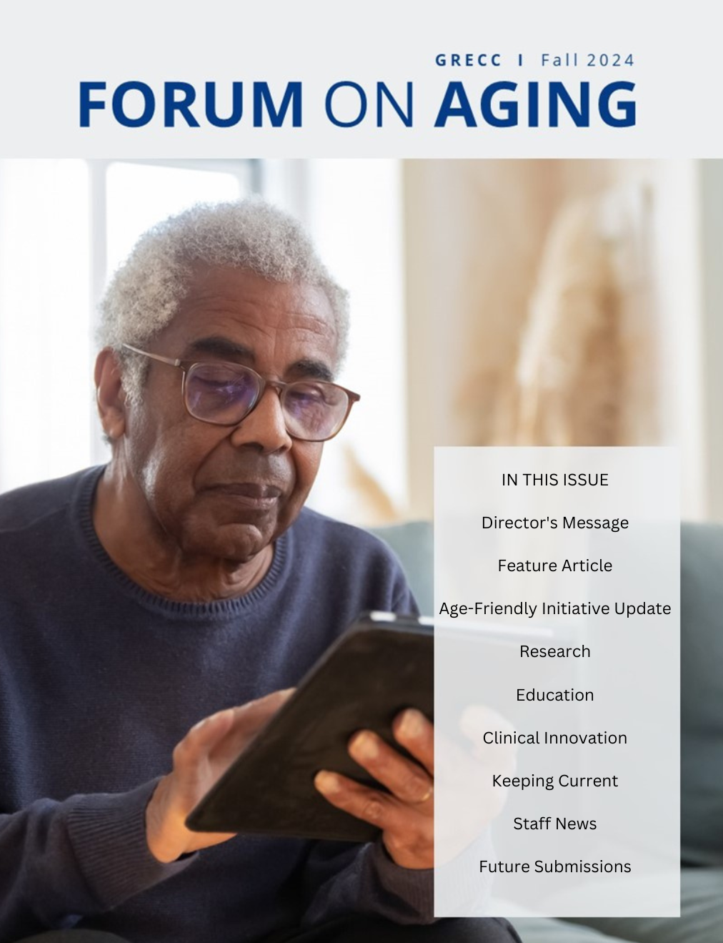 GRECC Forum on Aging Newsmagazine Fall 2024