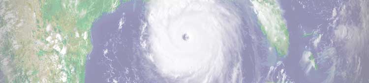 Decorative image of hurricane