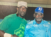 Veteran Joe Morgan in his bowling picture