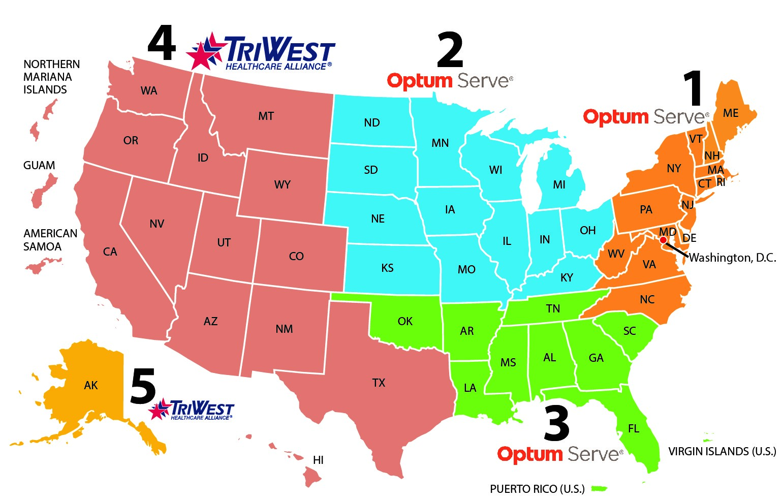 CCN Regional Map