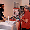 Forum participants browsing the Information Marketplace.